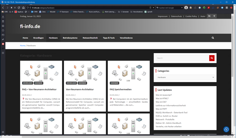 Microsoft RDP-Verbindung